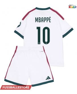 Günstige Real Madrid Kylian Mbappe #10 Heimtrikotsatz Kinder 2026-27 Kurzarm (+ Kurze Hosen)